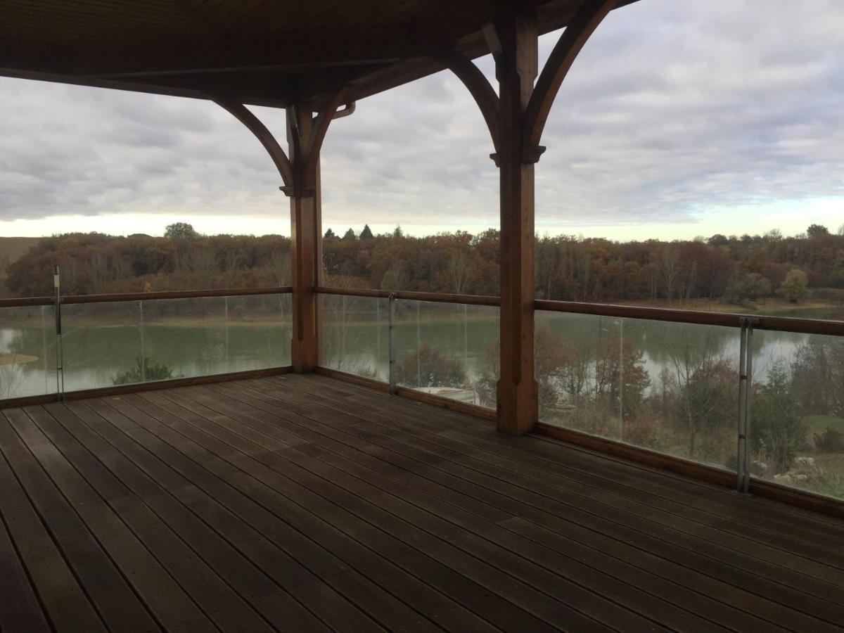La Decouverte, Jacuzzi, Sauna, Et Terrasse Avec Vue Sur Lac A La Campagne Entre Toulouse Et Auch Catonvielle Exterior foto