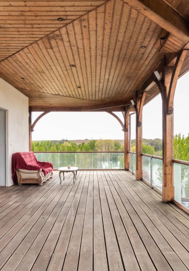 La Decouverte, Jacuzzi, Sauna, Et Terrasse Avec Vue Sur Lac A La Campagne Entre Toulouse Et Auch Catonvielle Exterior foto